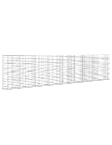 Gabione con Filo da 3,5 mm e Rete da 10x10 cm 850x50x200 cm