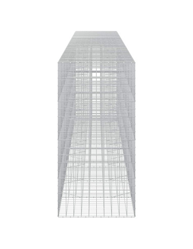 Gabione con Filo da 3,5 mm e Rete da 10x10 cm 900x100x200 cm