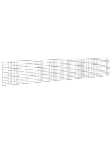 Gabione con Filo da 3,5 mm e Rete da 10x10 cm 900x10x150 cm