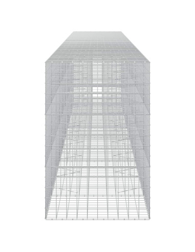 Gabione con Filo da 3,5 mm e Rete da 10x10 cm 950x100x150 cm