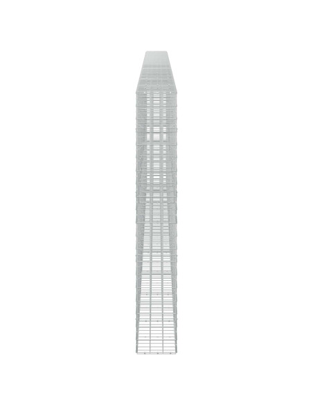 Gabione con Filo da 3,5 mm e Rete da 10x10 cm 950x30x200 cm