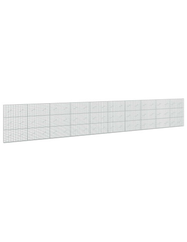 Gabione con Filo da 3,5 mm e Rete da 5x10 cm 1000x10x150 cm