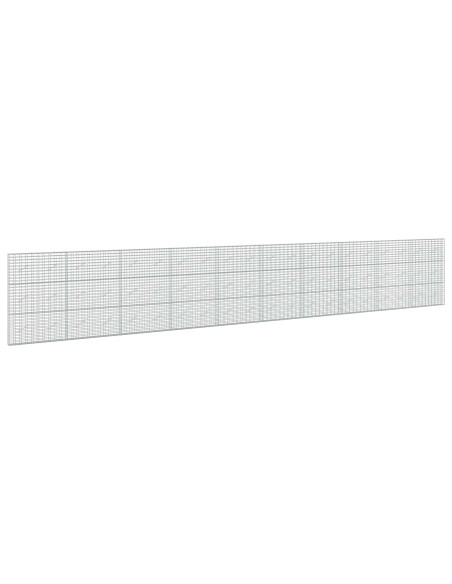 Gabione con Filo da 3,5 mm e Rete da 5x10 cm 1000x10x150 cm