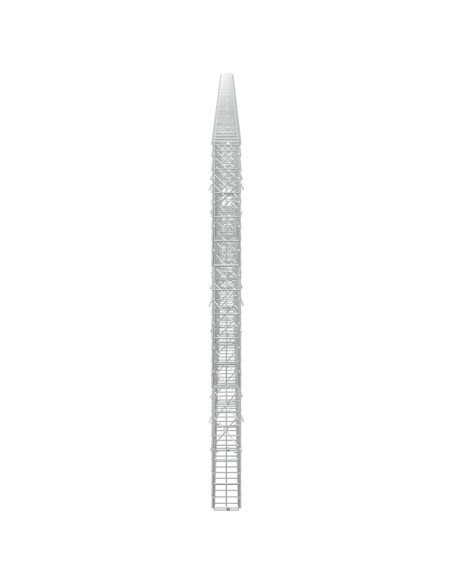 Gabione con Filo da 3,5 mm e Rete da 5x10 cm 1000x10x150 cm
