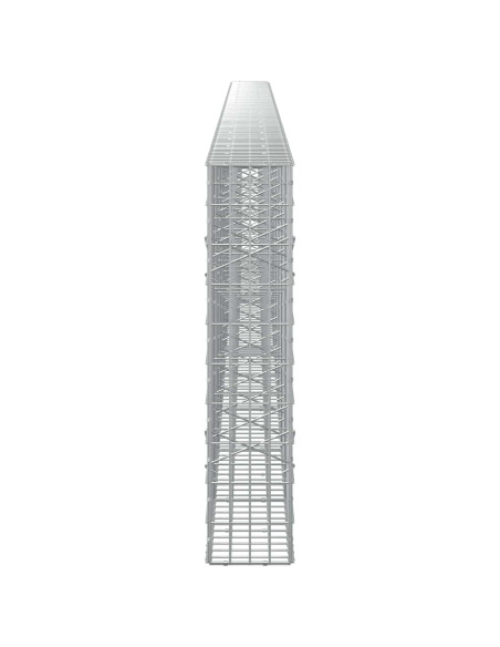 Gabione con Filo da 3,5 mm e Rete da 5x10 cm 1000x20x100 cm