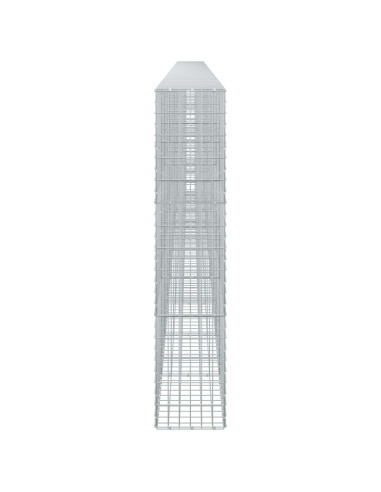 Gabione con Filo da 3,5 mm e Rete da 5x10 cm 1000x30x150 cm