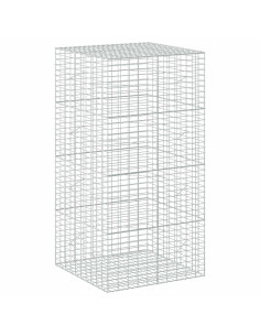 Gabione con Filo da 3,5 mm e Rete da 5x10 cm 100x100x200 cm 2