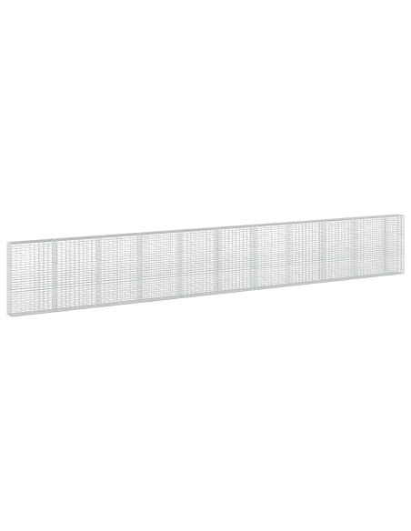 Gabione con Filo da 3,5 mm e Rete da 5x10 cm 1050x30x150 cm