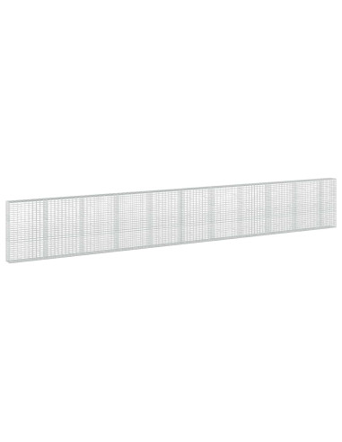 Gabione con Filo da 3,5 mm e Rete da 5x10 cm 1050x30x150 cm