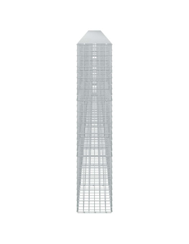 Gabione con Filo da 3,5 mm e Rete da 5x10 cm 1050x30x150 cm