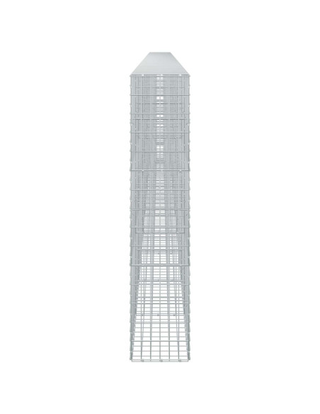 Gabione con Filo da 3,5 mm e Rete da 5x10 cm 1050x30x150 cm