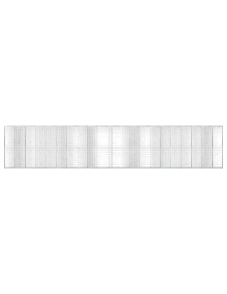 Gabione con Filo da 3,5 mm e Rete da 5x10 cm 1050x30x200 cm