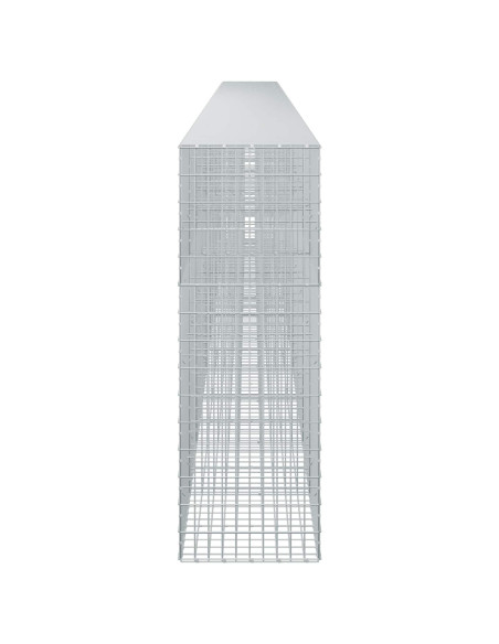 Gabione con Filo da 3,5 mm e Rete da 5x10 cm 1050x50x150 cm