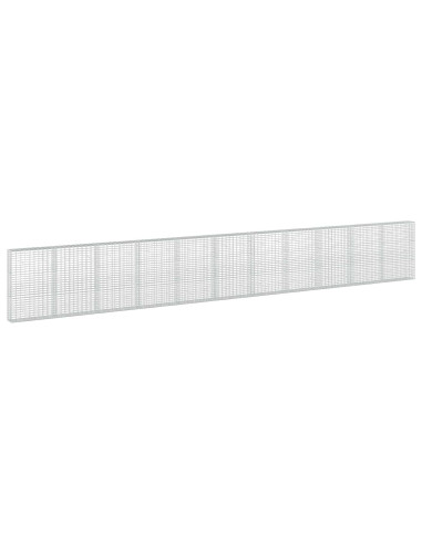 Gabione con Filo da 3,5 mm e Rete da 5x10 cm 1100x30x150 cm