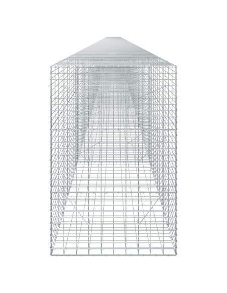 Gabione con Filo da 3,5 mm e Rete da 5x10 cm 1150x100x150 cm