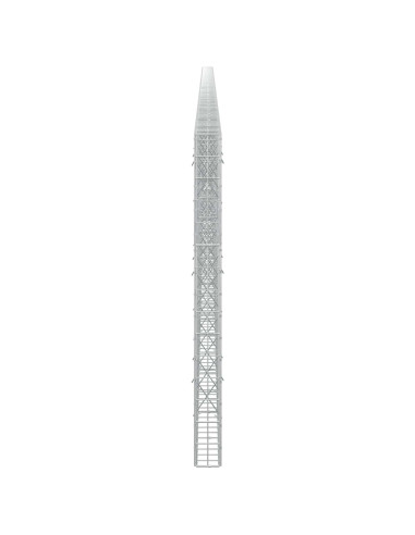 Gabione con Filo da 3,5 mm e Rete da 5x10 cm 1150x10x150 cm