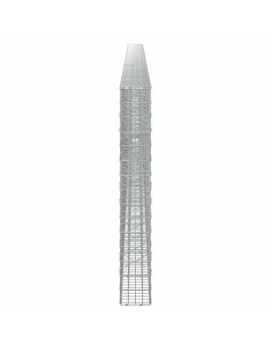 Gabione con Filo da 3,5 mm e Rete da 5x10 cm 1150x20x150 cm