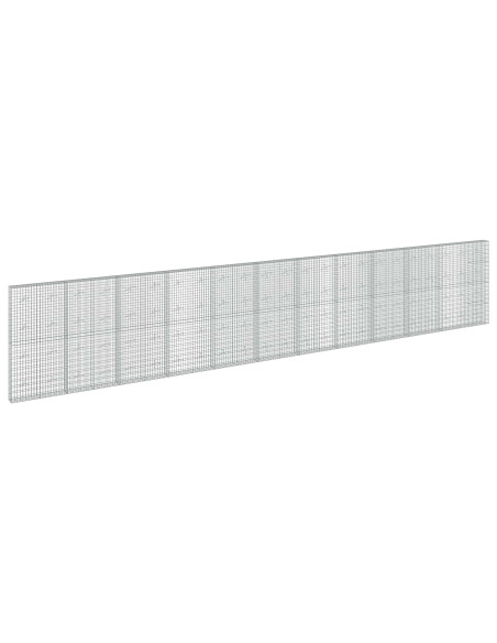 Gabione con Filo da 3,5 mm e Rete da 5x10 cm 1150x20x200 cm