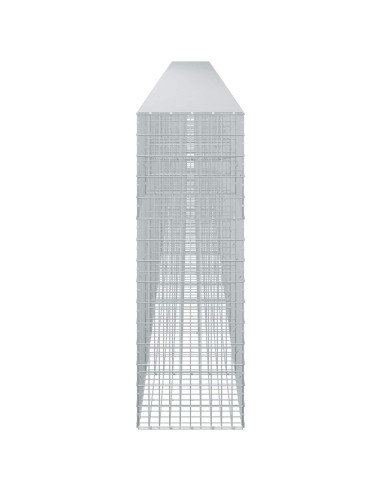 Gabione con Filo da 3,5 mm e Rete da 5x10 cm 1150x50x150 cm