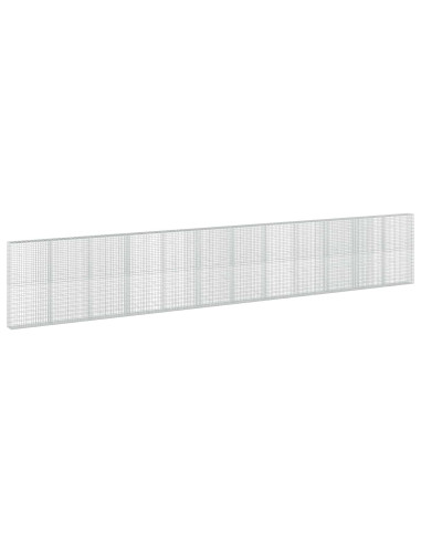 Gabione con Filo da 3,5 mm e Rete da 5x10 cm 1200x30x200 cm