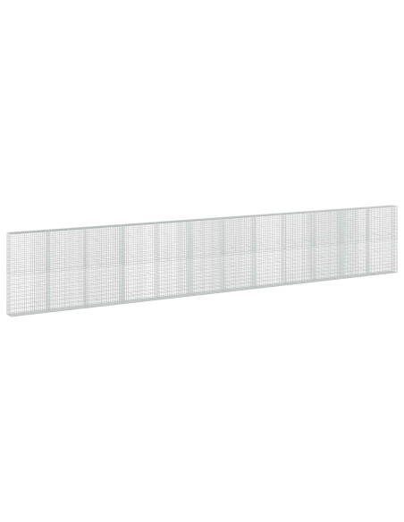 Gabione con Filo da 3,5 mm e Rete da 5x10 cm 1200x30x200 cm