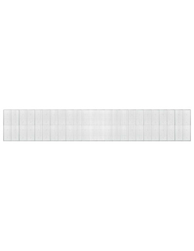 Gabione con Filo da 3,5 mm e Rete da 5x10 cm 1200x30x200 cm