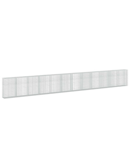Gabione con Filo da 3,5 mm e Rete da 5x10 cm 1200x50x150 cm