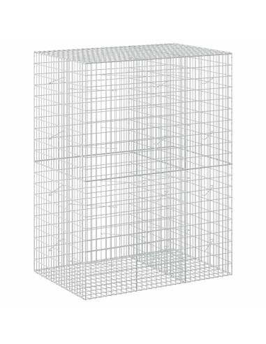 Gabione con Filo da 3,5 mm e Rete da 5x10 cm 150x100x200 cm