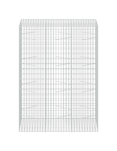Gabione con Filo da 3,5 mm e Rete da 5x10 cm 150x100x200 cm