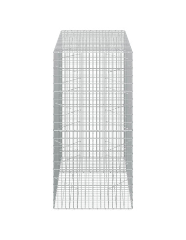 Gabione con Filo da 3,5 mm e Rete da 5x10 cm 150x100x200 cm