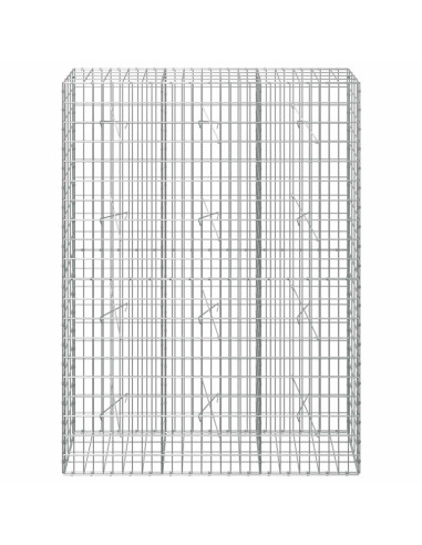 Gabione con Filo da 3,5 mm e Rete da 5x10 cm 150x20x200 cm