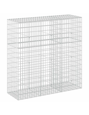 Gabione con Filo da 3,5 mm e Rete da 5x10 cm 150x50x150 cm