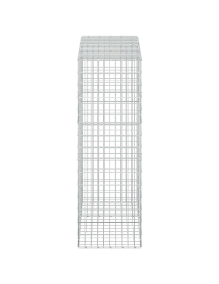 Gabione con Filo da 3,5 mm e Rete da 5x10 cm 150x50x150 cm