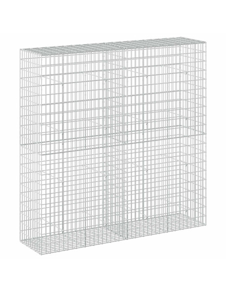 Gabione con Filo da 3,5 mm e Rete da 5x10 cm 200x50x200 cm