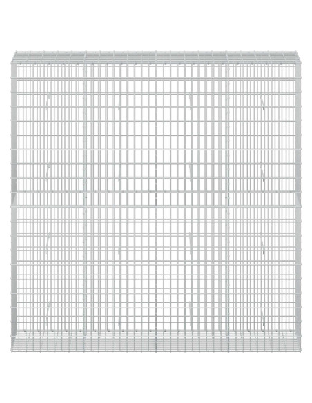 Gabione con Filo da 3,5 mm e Rete da 5x10 cm 200x50x200 cm