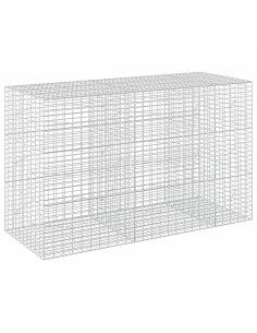 Gabione con Filo da 3,5 mm e Rete da 5x10 cm 250x100x150 cm 2