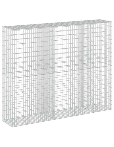 Gabione con Filo da 3,5 mm e Rete da 5x10 cm 250x50x200 cm