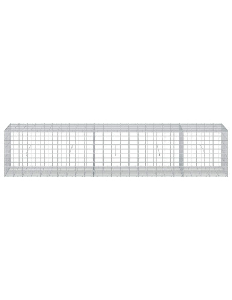 Gabione con Filo da 3,5 mm e Rete da 5x10 cm 250x50x50 cm