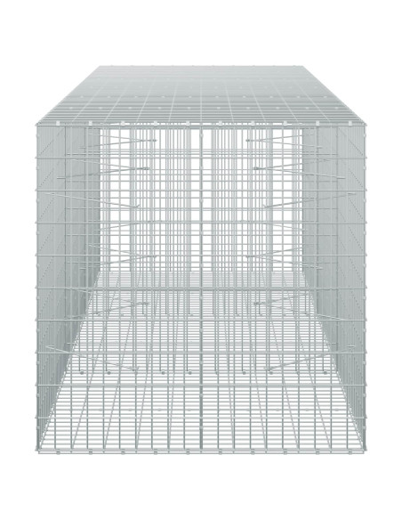 Gabione con Filo da 3,5 mm e Rete da 5x10 cm 300x100x100 cm