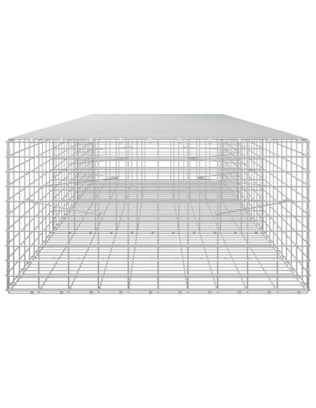 Gabione con Filo da 3,5 mm e Rete da 5x10 cm 300x100x50 cm