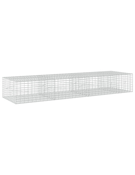 Gabione con Filo da 3,5 mm e Rete da 5x10 cm 350x100x50 cm