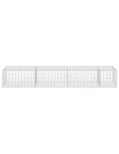 Gabione con Filo da 3,5 mm e Rete da 5x10 cm 350x100x50 cm