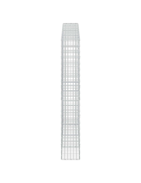 Gabione con Filo da 3,5 mm e Rete da 5x10 cm 350x30x200 cm