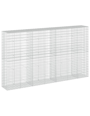 Gabione con Filo da 3,5 mm e Rete da 5x10 cm 350x50x200 cm