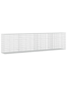 Gabione con Filo da 3,5 mm e Rete da 5x10 cm 400x50x100 cm 2