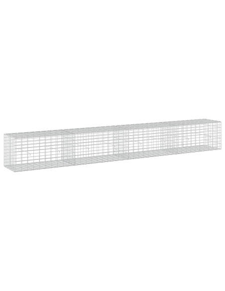 Gabione con Filo da 3,5 mm e Rete da 5x10 cm 400x50x50 cm