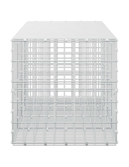 Gabione con Filo da 3,5 mm e Rete da 5x10 cm 400x50x50 cm