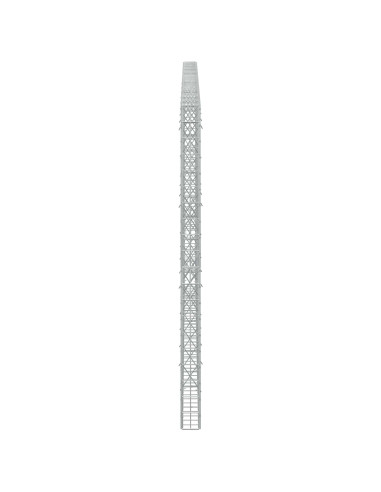 Gabione con Filo da 3,5 mm e Rete da 5x10 cm 450x10x200 cm