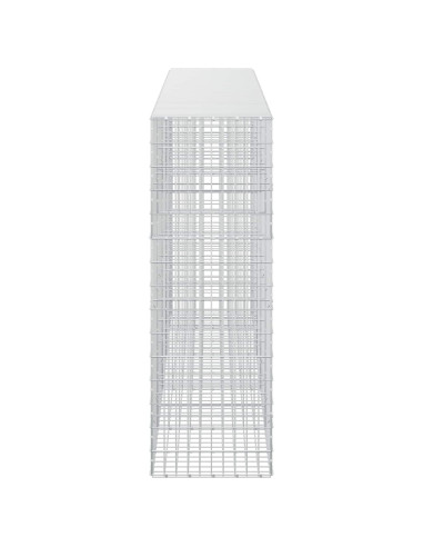 Gabione con Filo da 3,5 mm e Rete da 5x10 cm 450x50x150 cm