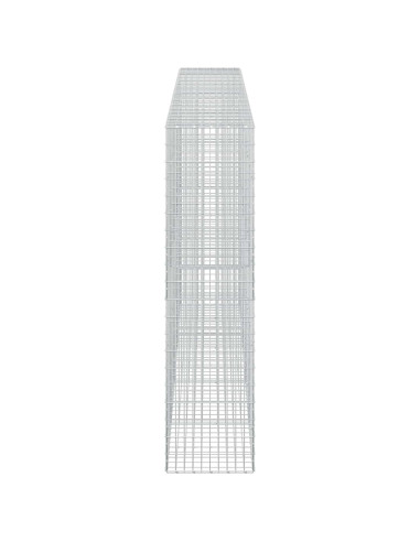 Gabione con Filo da 3,5 mm e Rete da 5x10 cm 450x50x200 cm